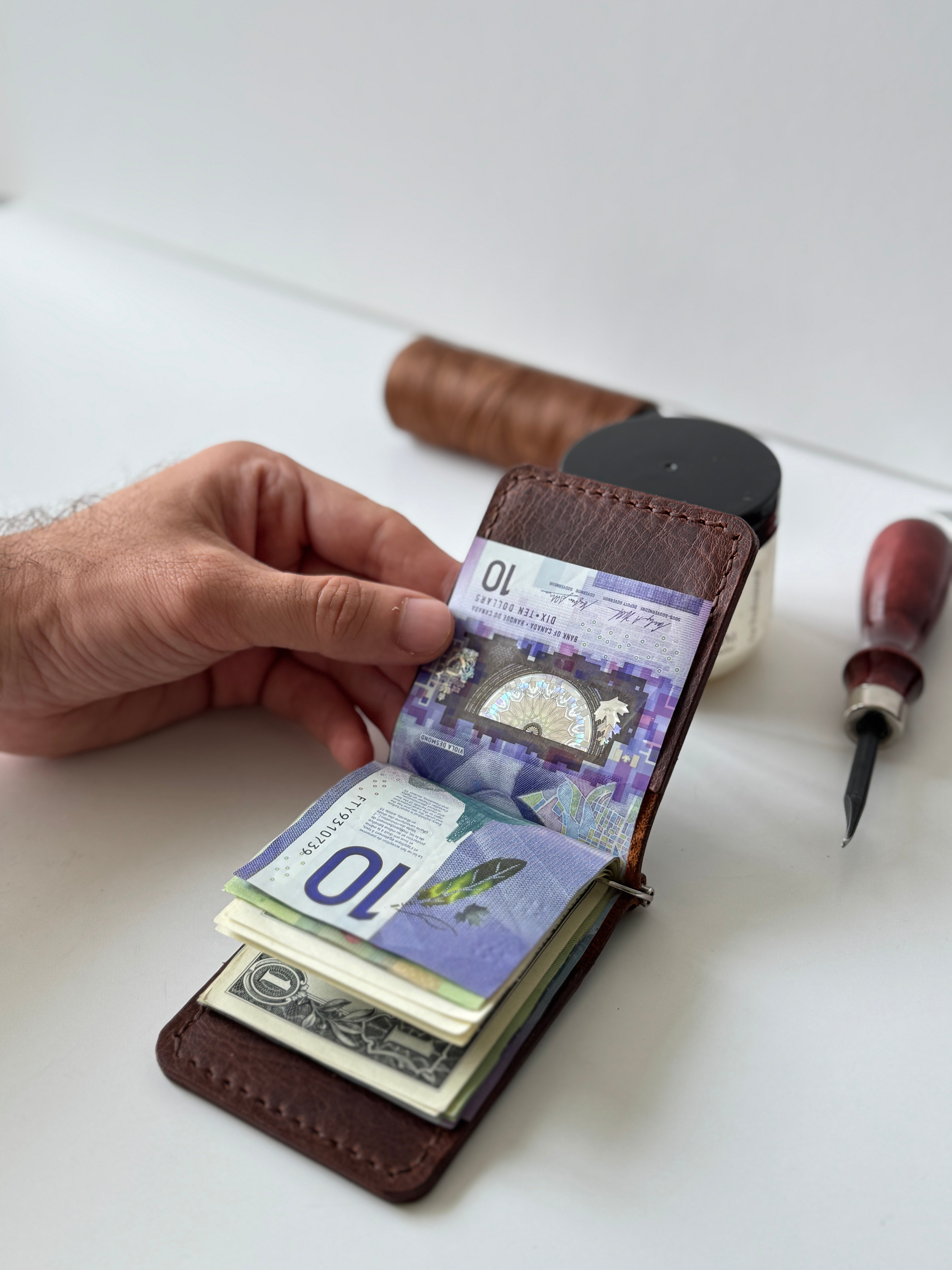Money Clip – Birchmount Leather Goods