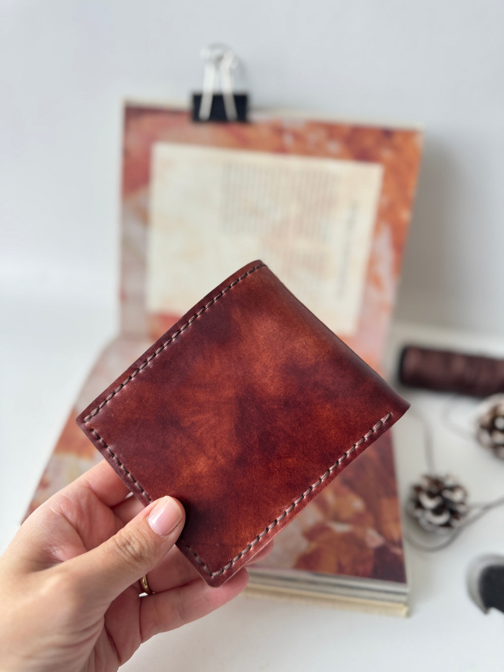 Shell Cordovan Wallet, COGNAC Museum Shell Cordovan ROCADO