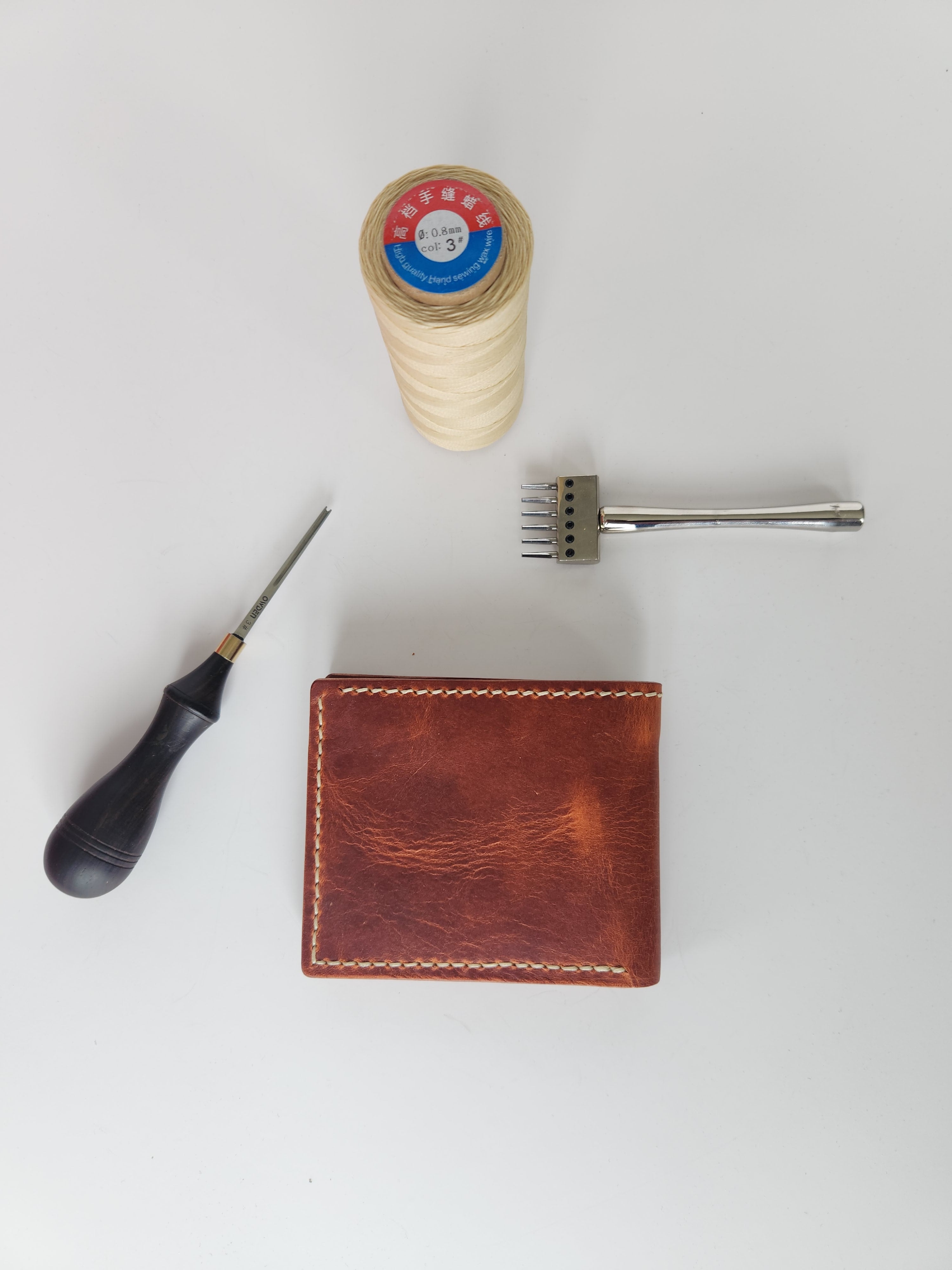 Yonge Handmade Classical Wallet / Horween Leather
