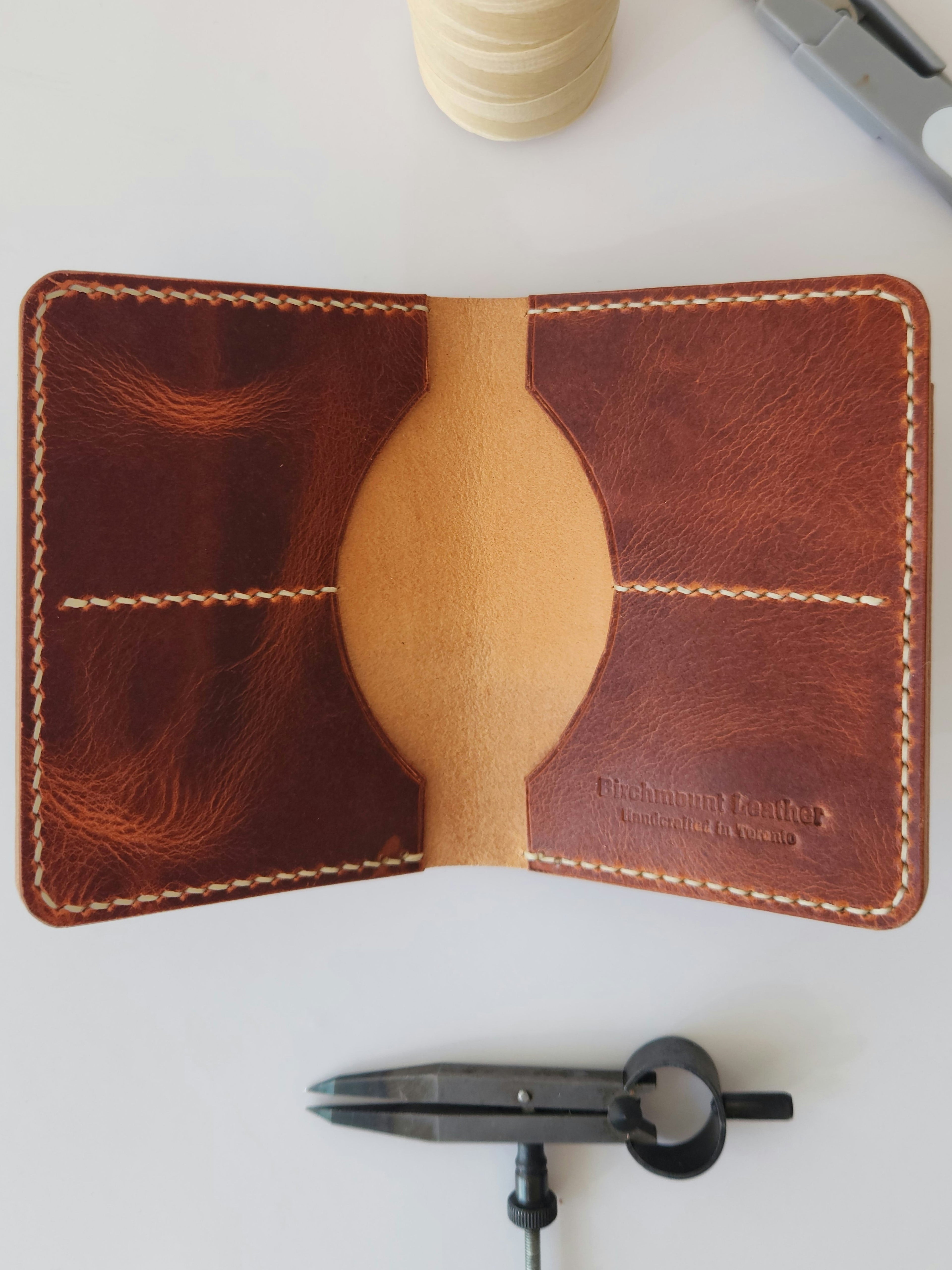Dufferin Card Holder with Money Slot / Horween Leather