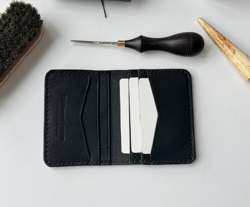 Dundas Horizantal Bifold Wallet/ Horween Leather