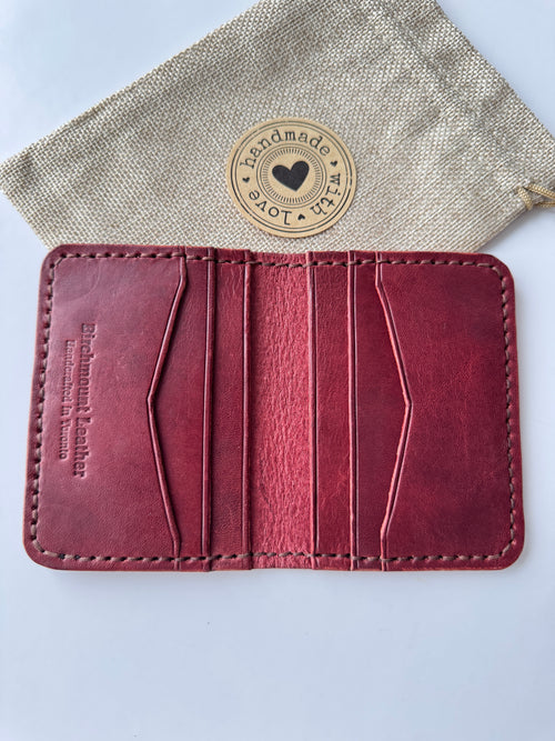 Dundas Horizantal Bifold Wallet/ Horween Leather