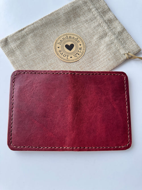 Dundas Horizantal Bifold Wallet/ Horween Leather