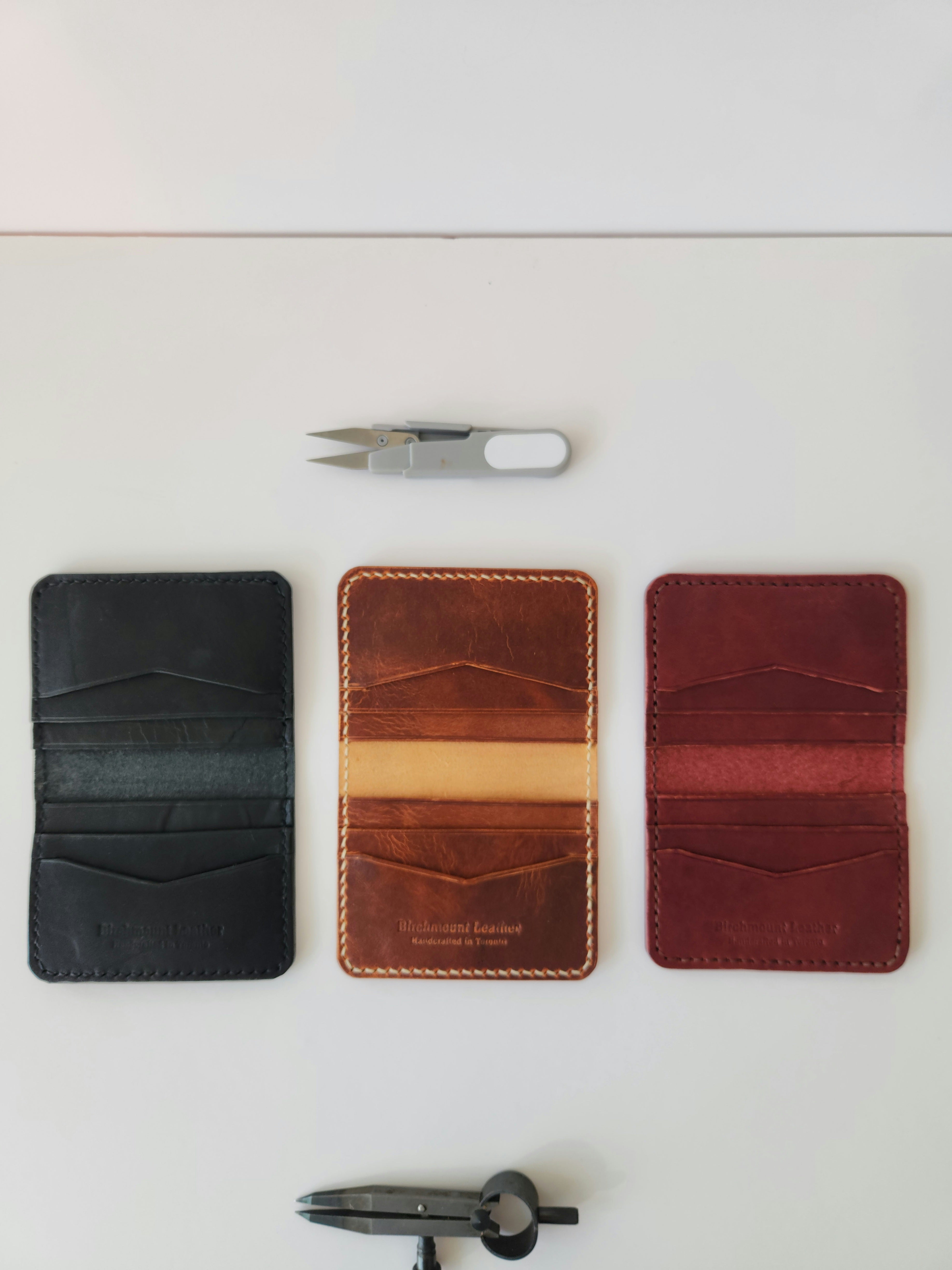Dundas Horizantal Bifold Wallet/ Horween Leather