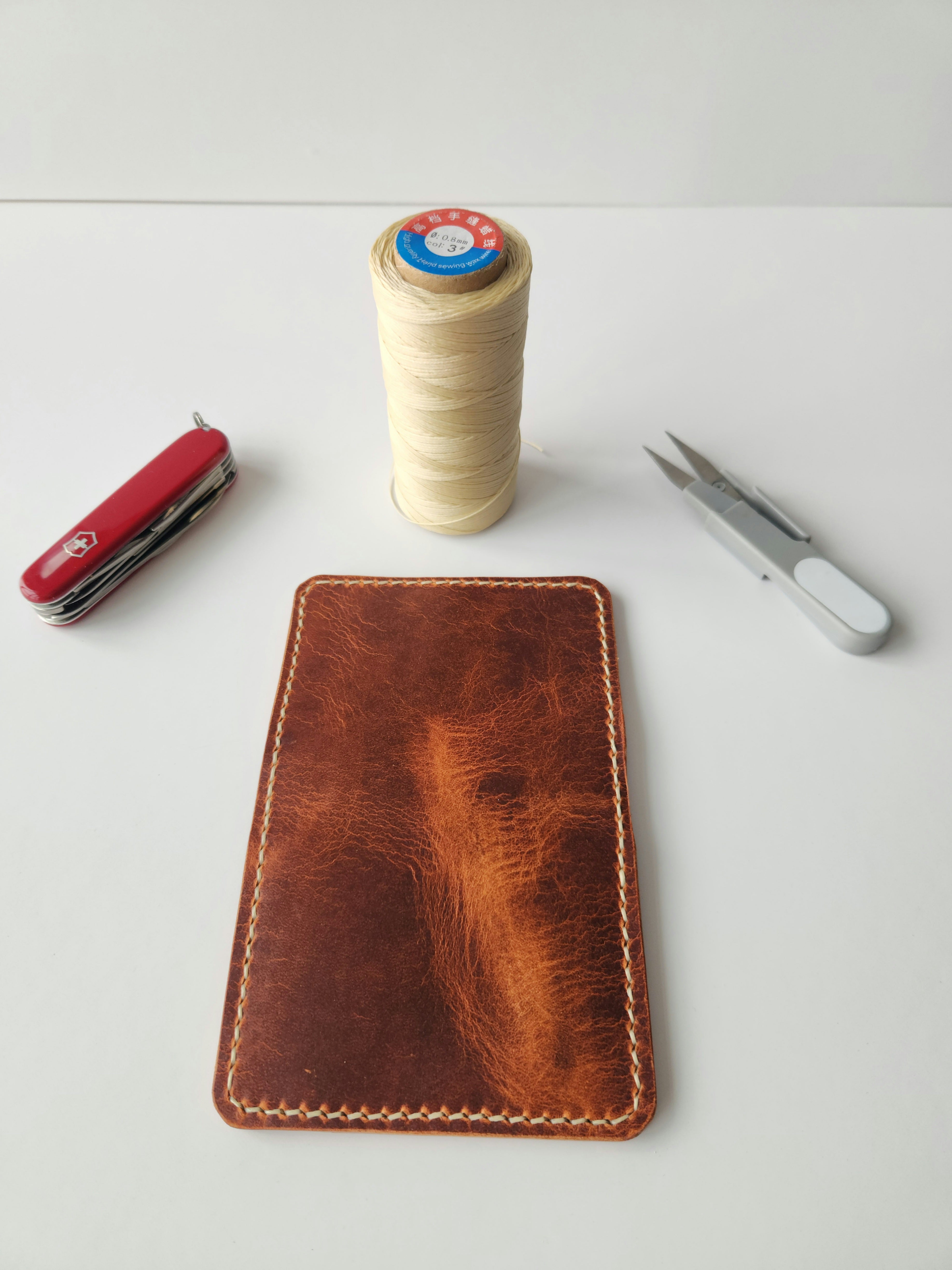 Dundas Vertical & Horizantal Bifold Wallet / Horween Leather