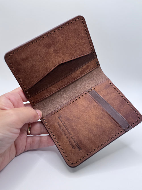 Buttero and Pueblo Bifold Wallet, Slim Wallet, Men's Wallet, Badalassi Carlo