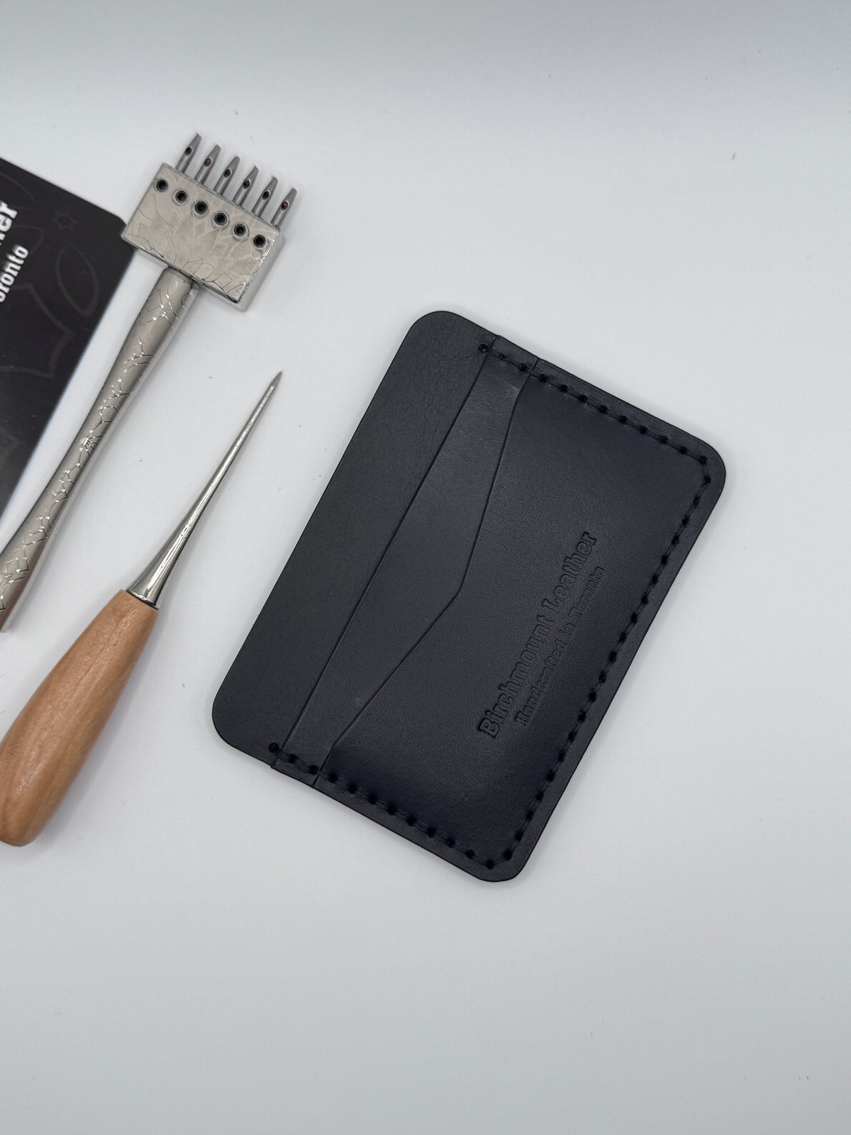 Buttero Leather Card Holder, Handmade Card Holder, Full Grain Leather