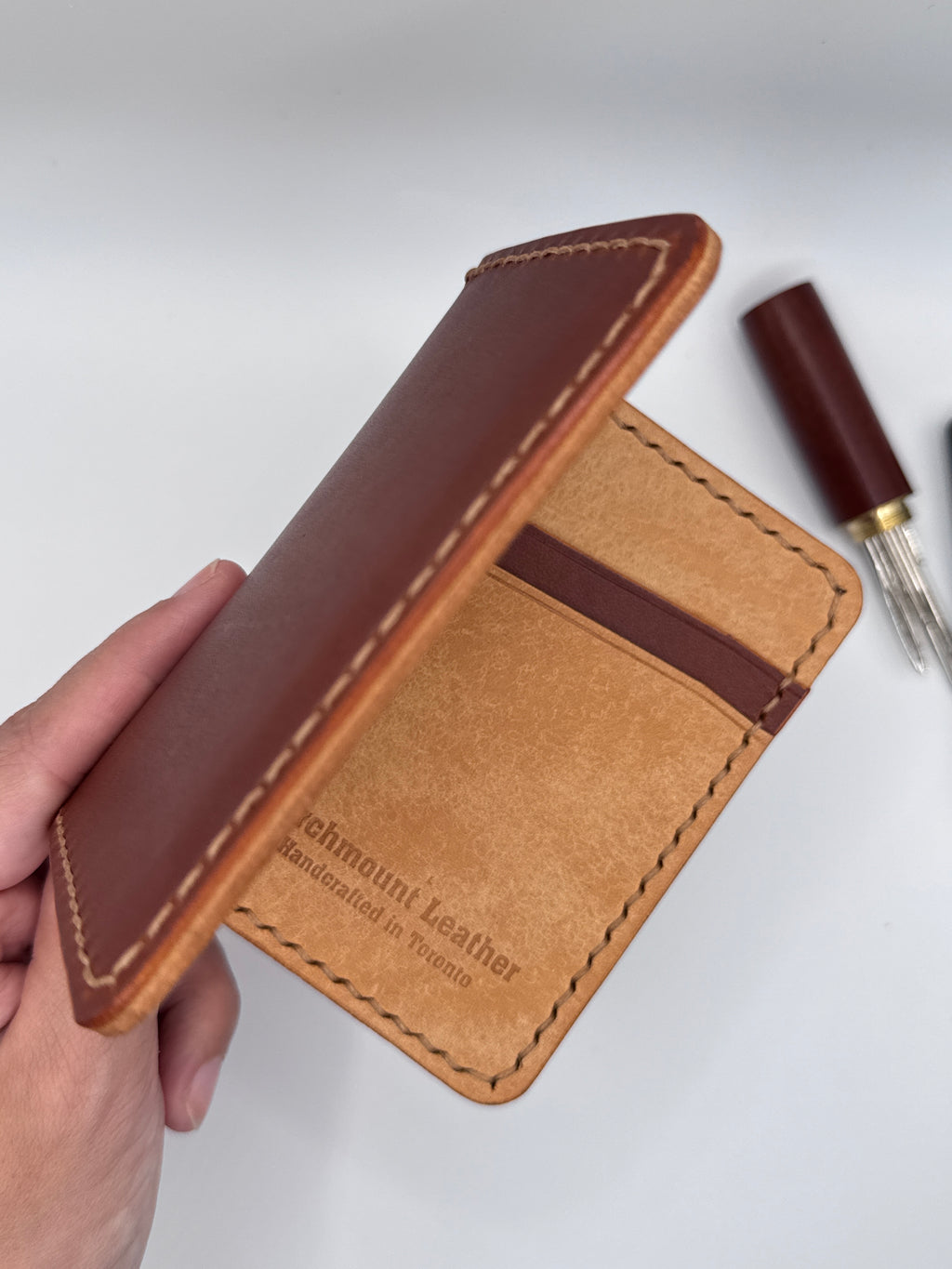 Buttero and Pueblo Bifold Wallet, Slim Wallet, Men's Wallet, Badalassi Carlo