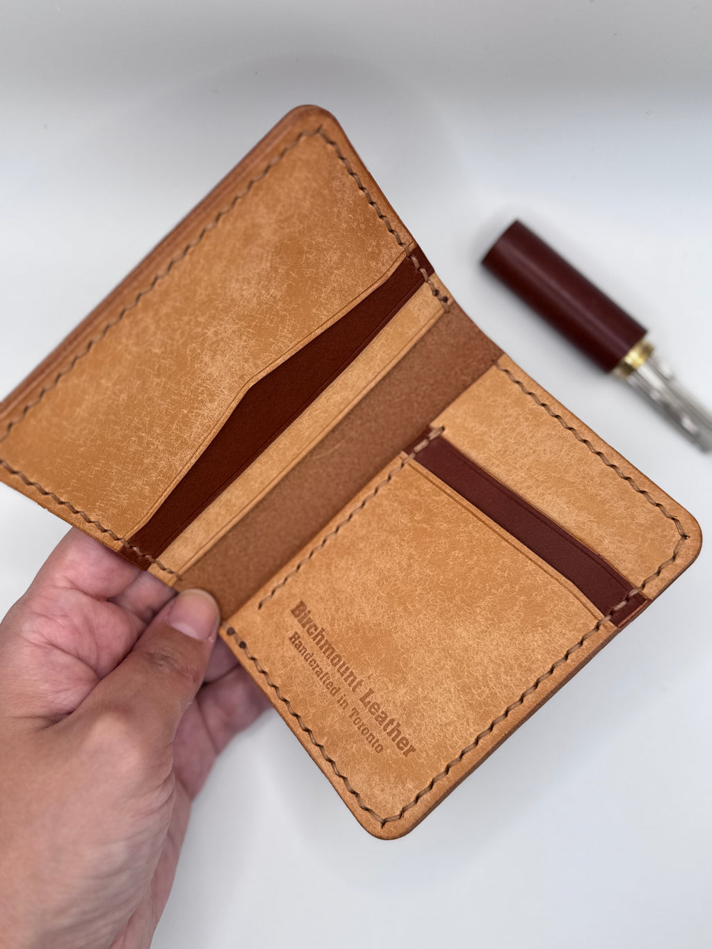 Buttero and Pueblo Bifold Wallet, Slim Wallet, Men's Wallet, Badalassi Carlo