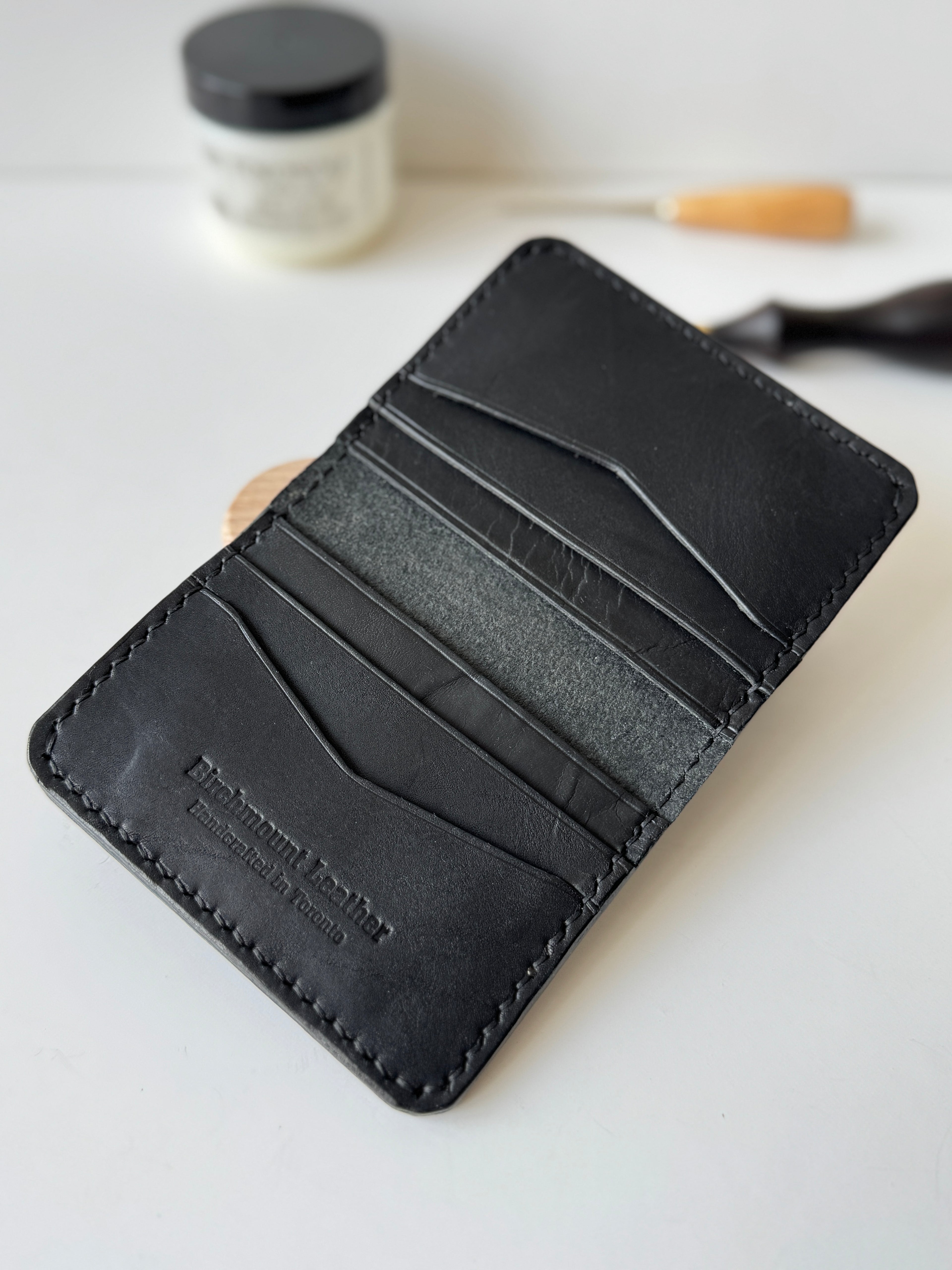 Dundas Horizantal Bifold Wallet/ Horween Leather