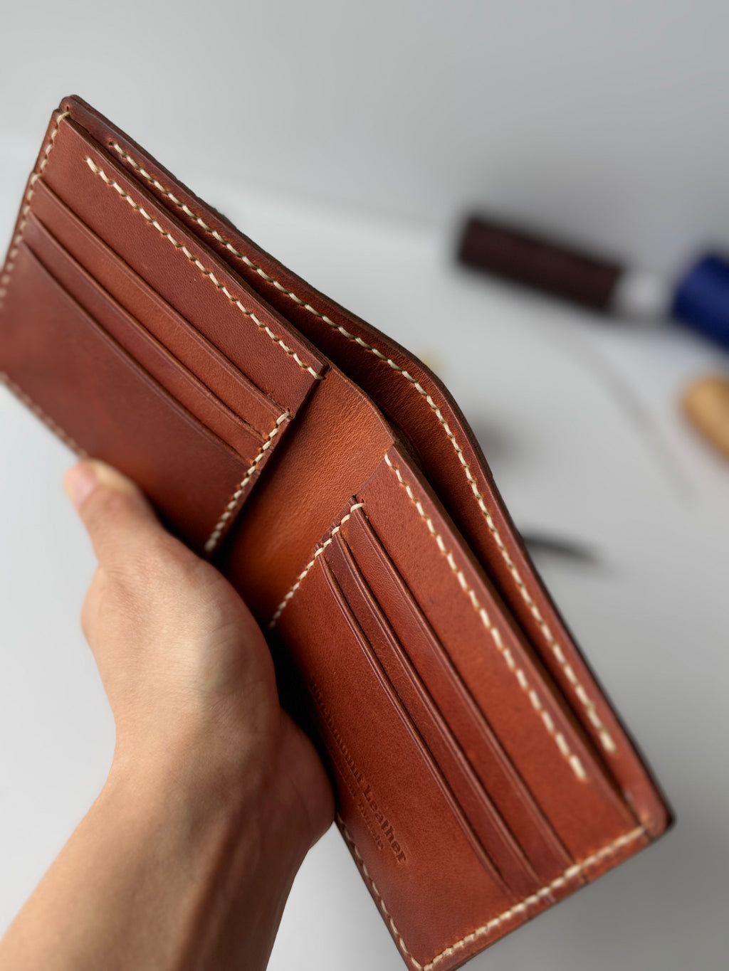 Yonge Handmade Classical Wallet / Horween Leather