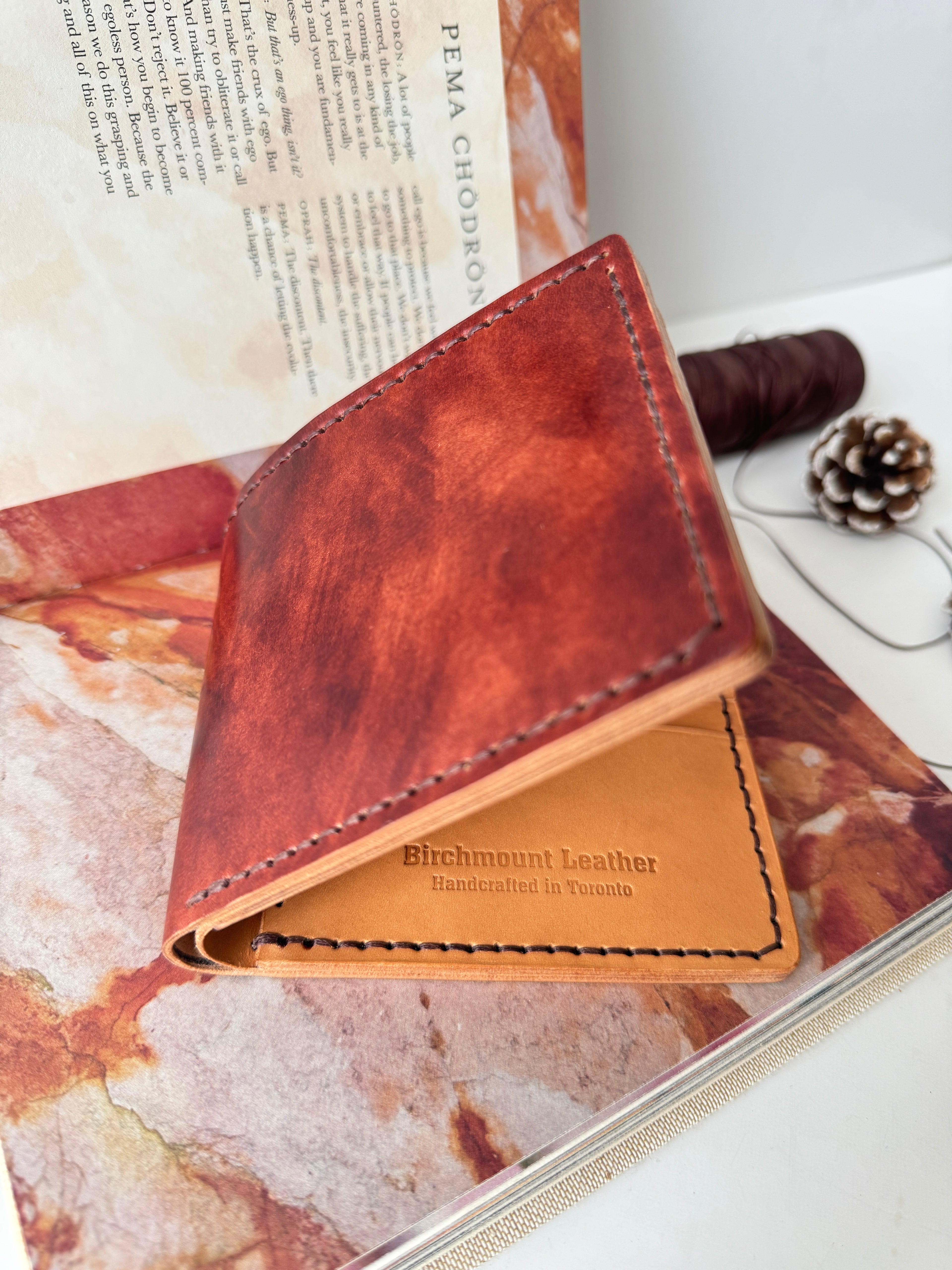 Shell Cordovan Wallet, COGNAC Museum Shell Cordovan ROCADO