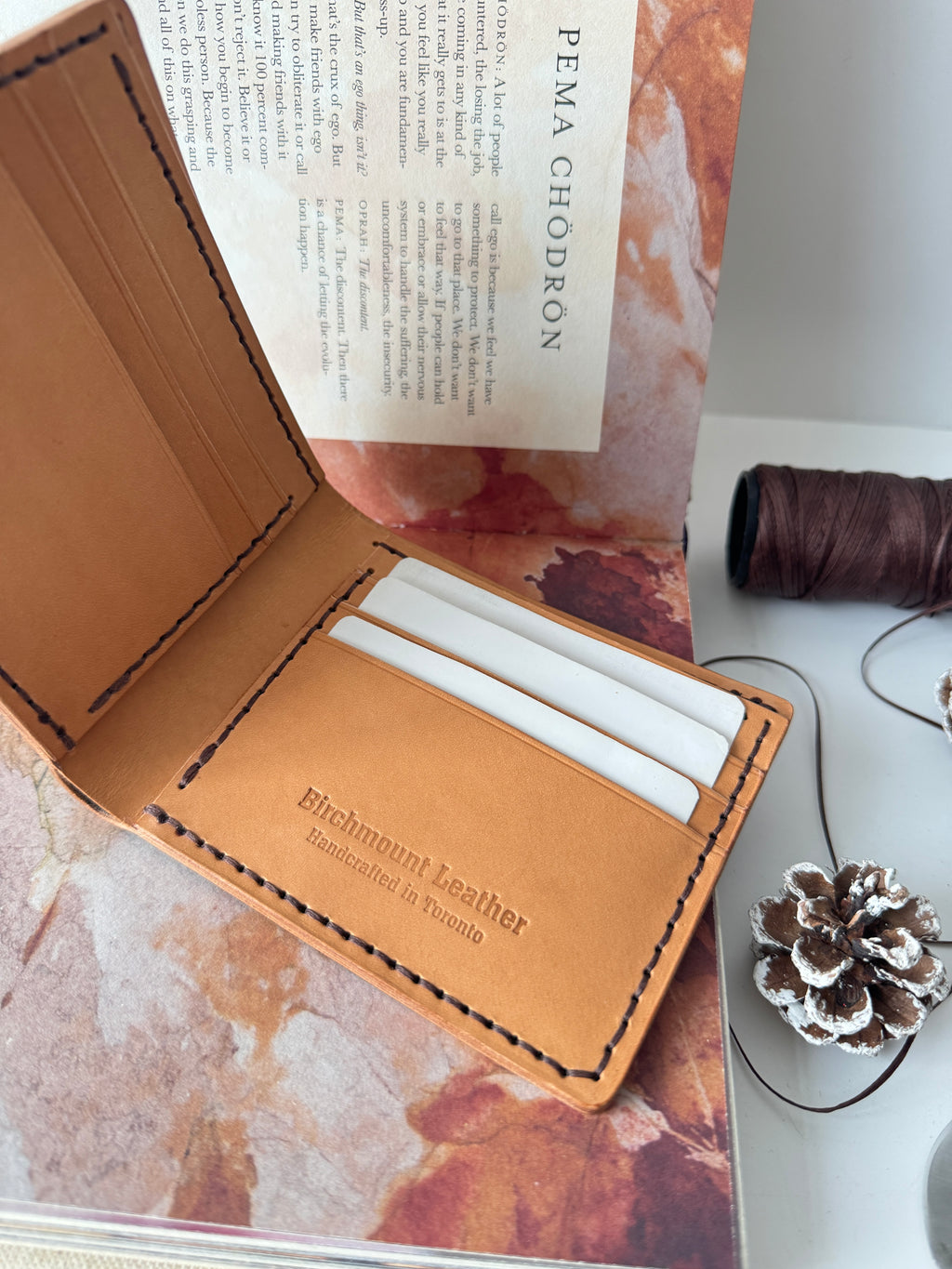 Shell Cordovan Wallet, COGNAC Museum Shell Cordovan ROCADO