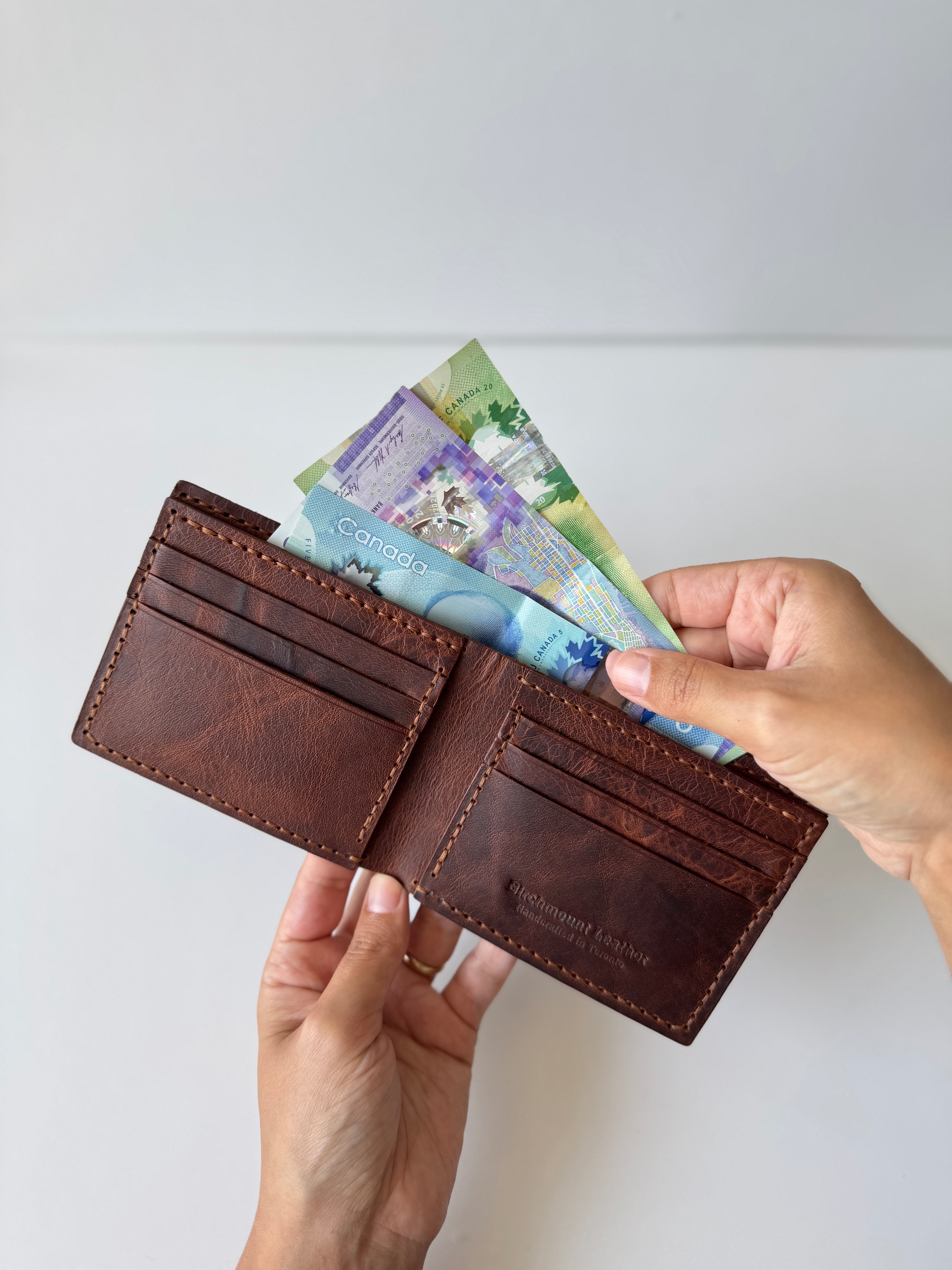 Yonge Classical Handmade Wallet