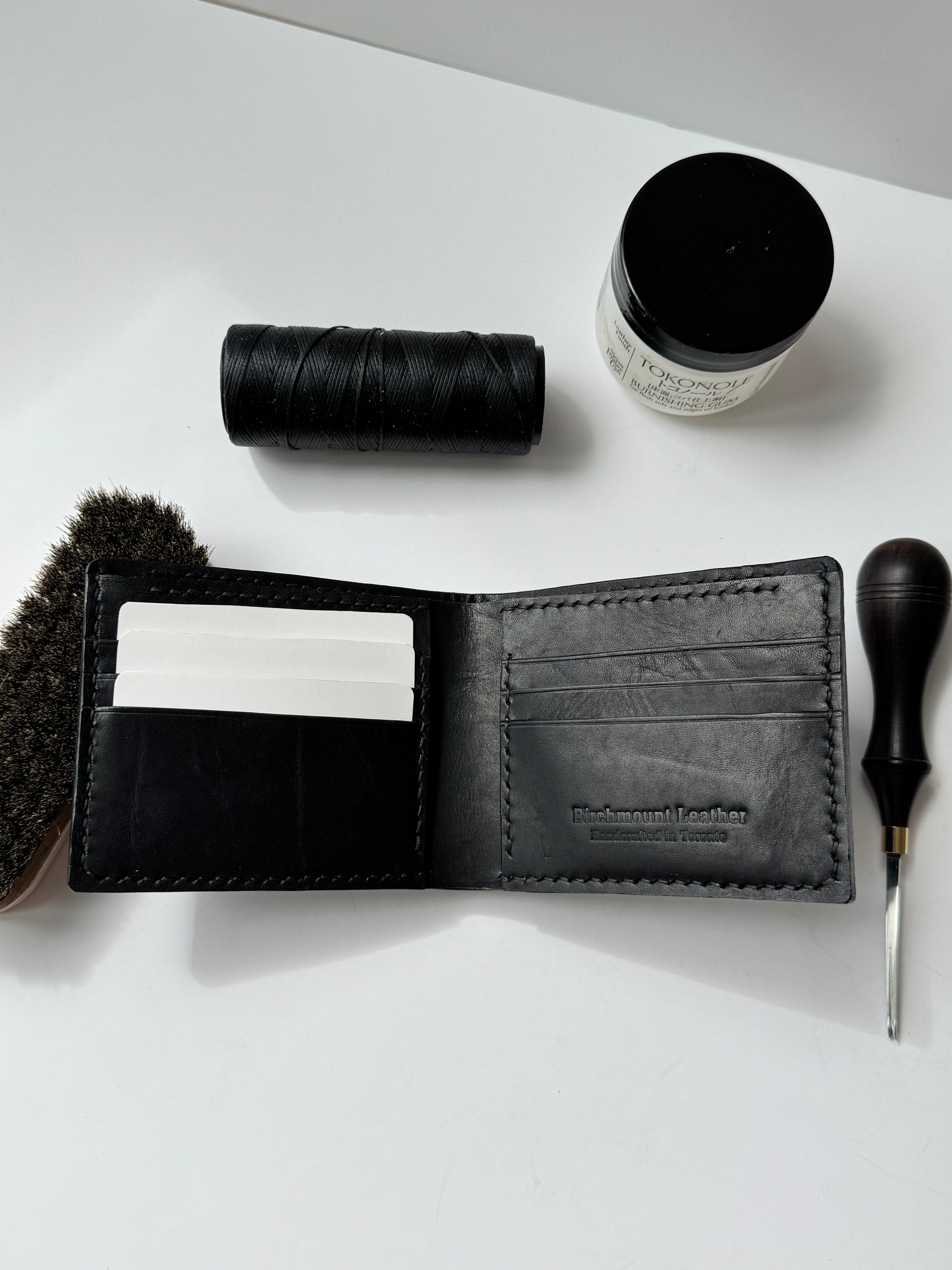 Yonge Handmade Classical Wallet / Horween Leather