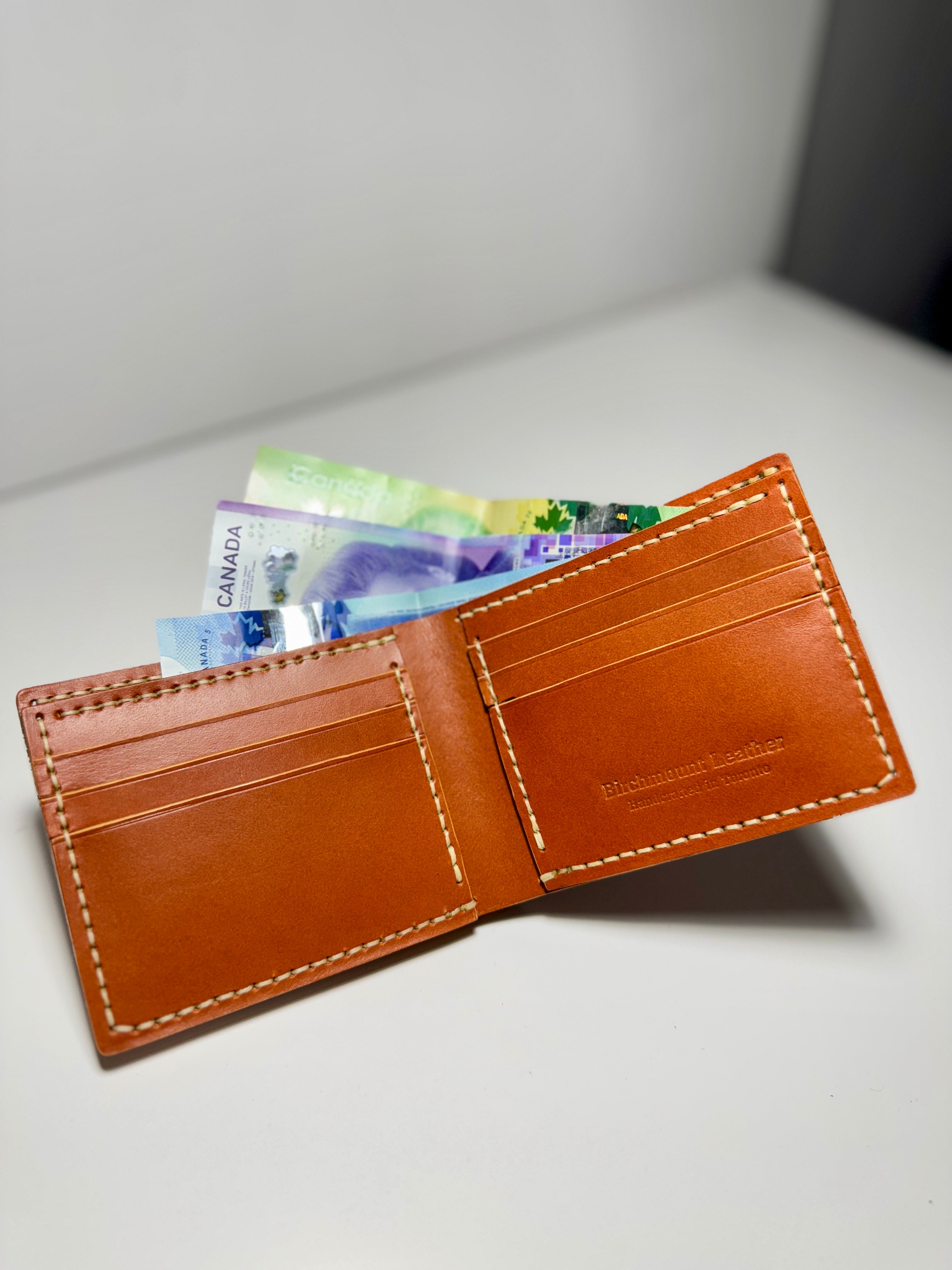 Yonge Classical Handmade Wallet