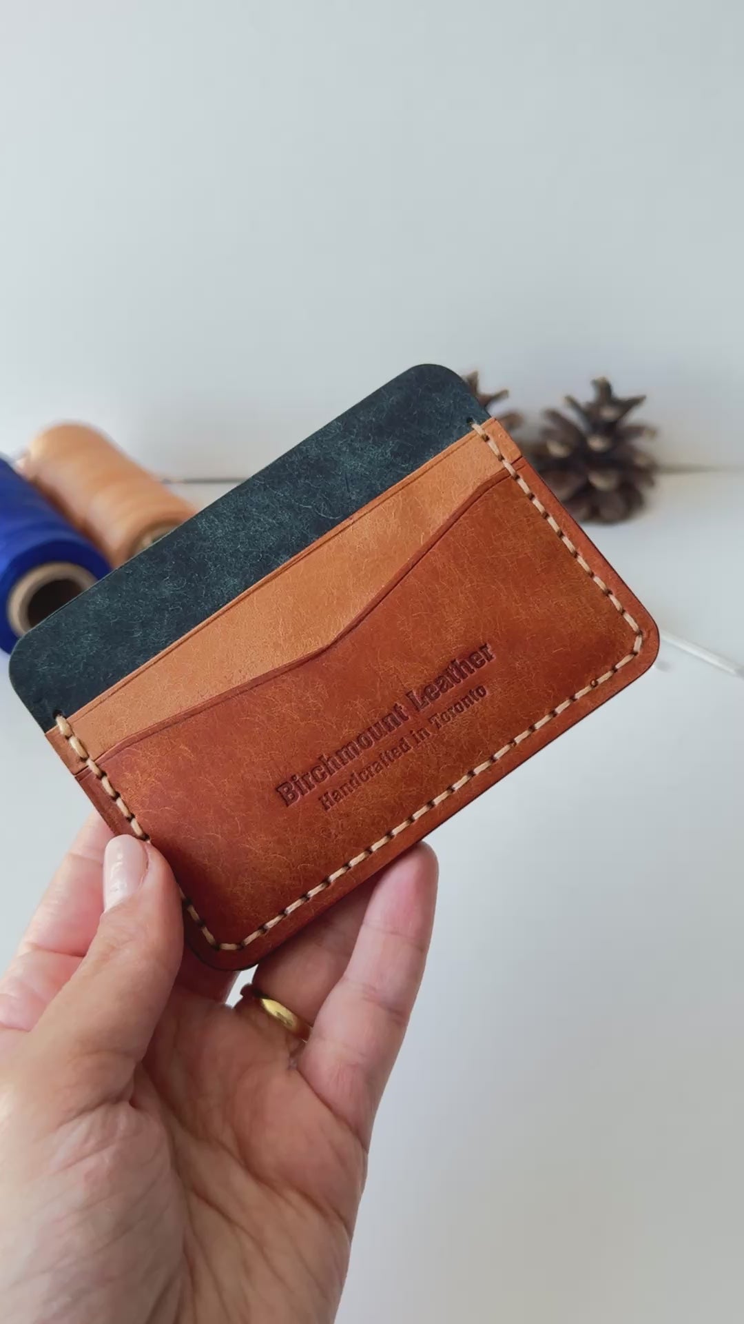 Pueblo Leather Card Holder / Badalassi Carlo